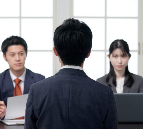 Business person having an interview for a job Business person having an interview for a job